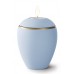 Croma Ceramic Candle Holder Keepsake Urn – LIGHT BLUE